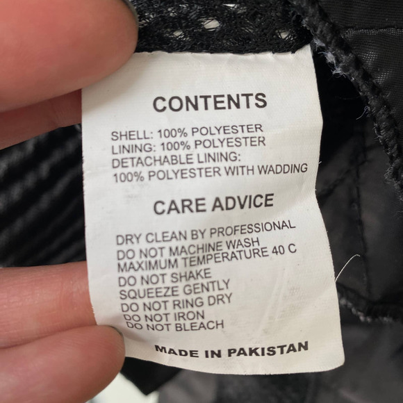 Tennessee Leather Inc Zip Out Liner Motorcycle Jacket black and Purple Corset XL - Picture 9 of 11